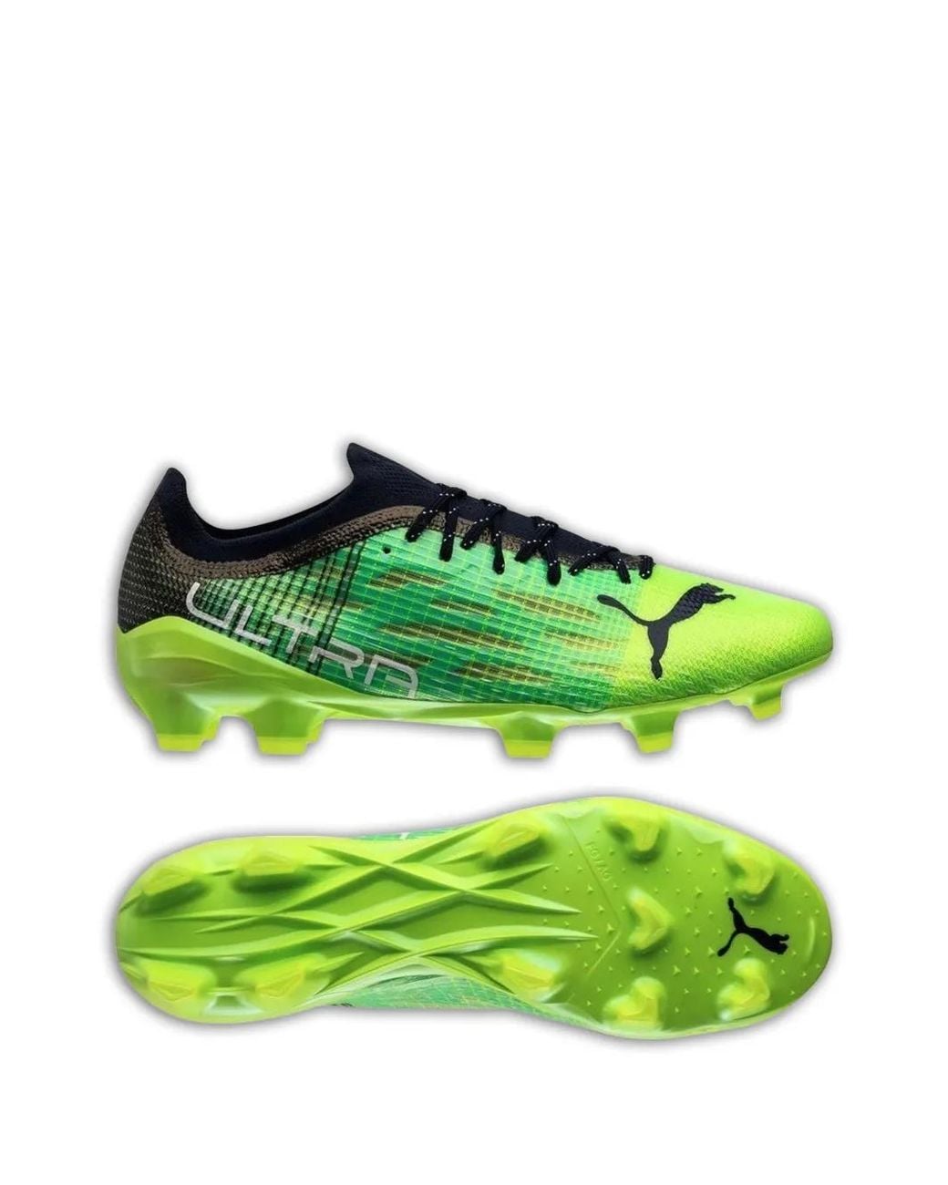 PUMA Green Ultra 1.3 Fg Ag Football Sneakers for men