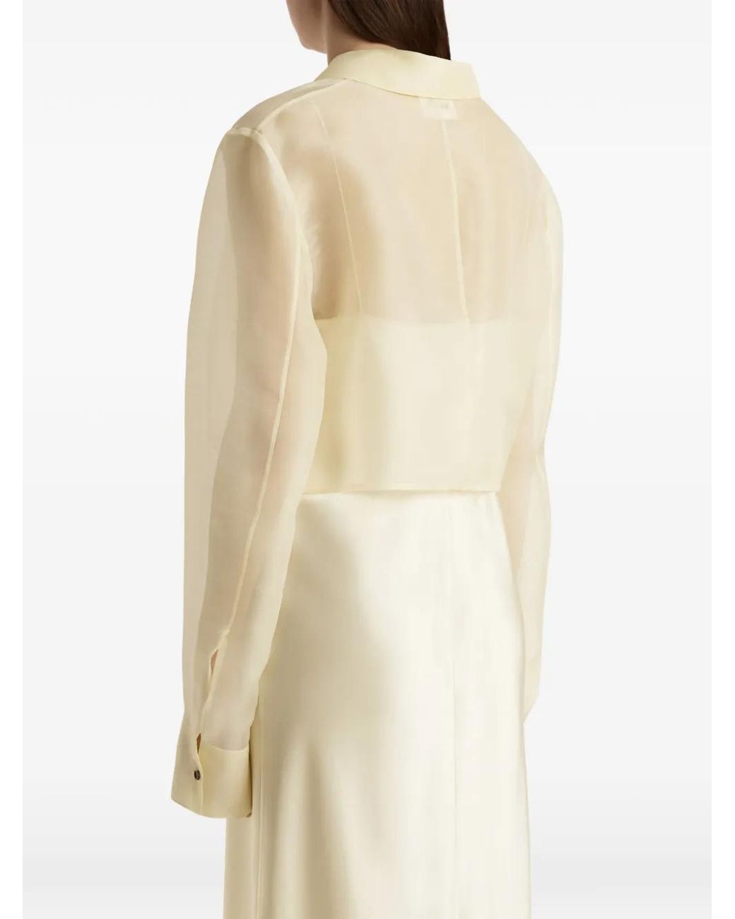 Top Jasen Khaite de color White