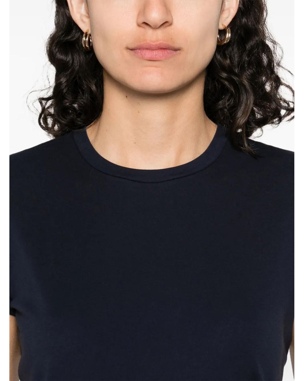 Mazzarelli Blue Short-Sleeve T-Shirt