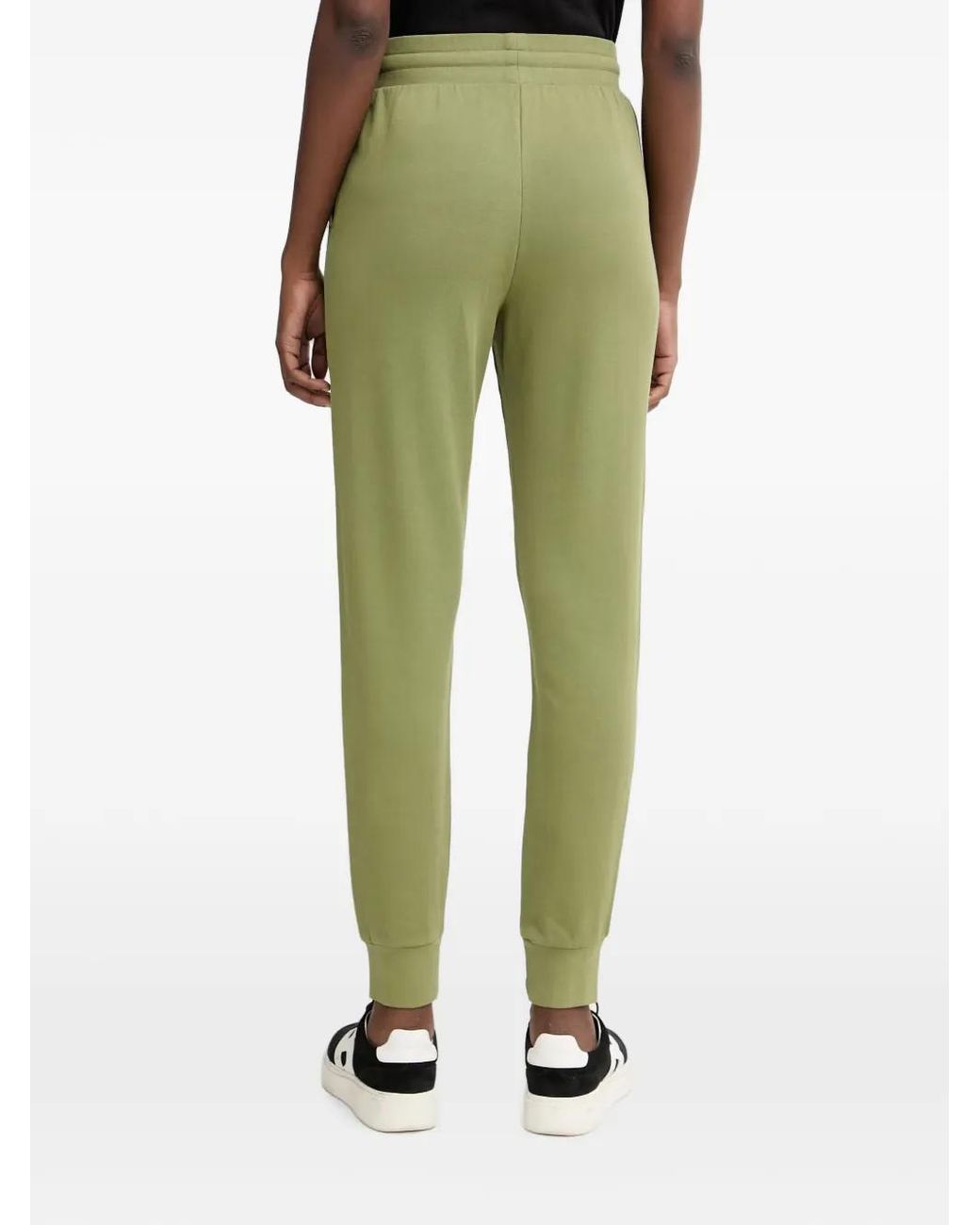 ARMANI EXCHANGE Green Pantalon De Jogging À Patch Logo