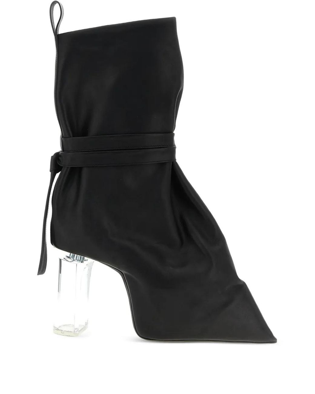 Rick Owens Black Taco Kiss 120Mm Boots