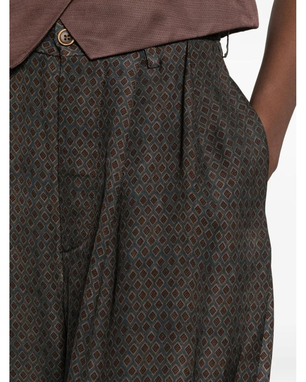 Uma Wang Gray Piper Trousers