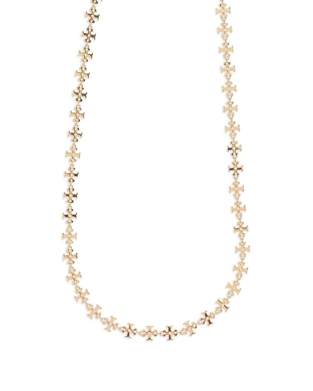 Tory Burch White Golden Brass Bijoux