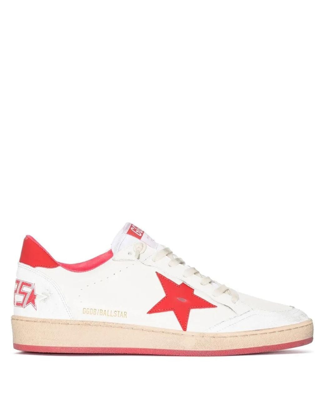 Golden Goose Deluxe Brand Pink Ball Star Trainers
