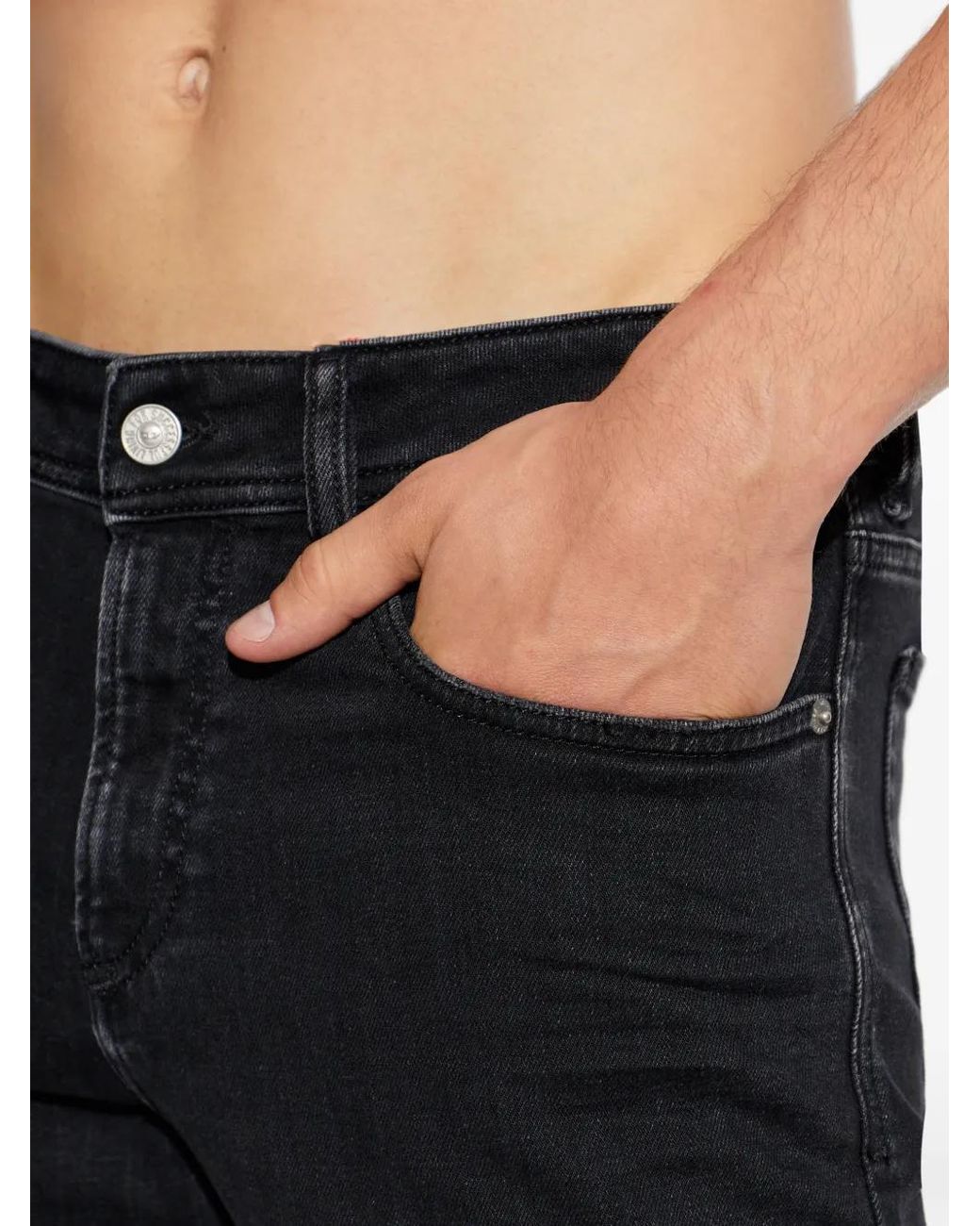 DIESEL Blue 1979 Sleenker Distressed Jeans for men