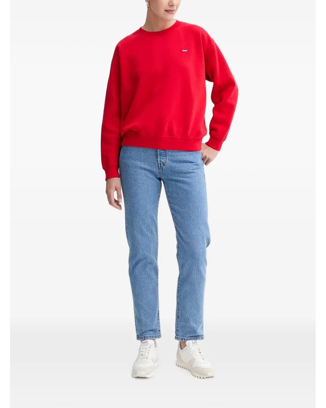 Levi's Red Everyday Crew-Neck Sweatshirt