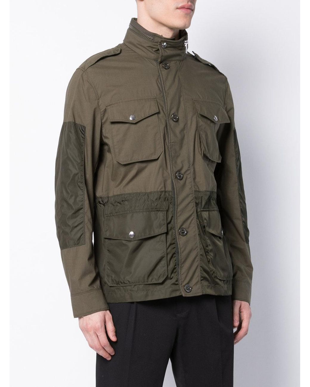 Moncler Agard Field Jacket in Green for Men | Lyst
