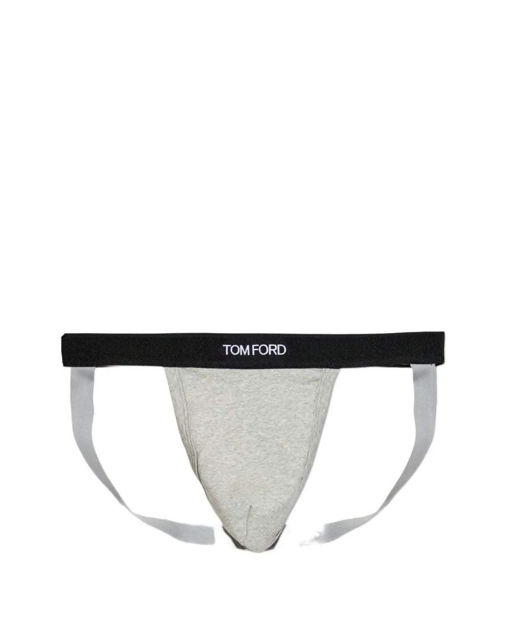 Tom Ford Black Cotton Briefs for men