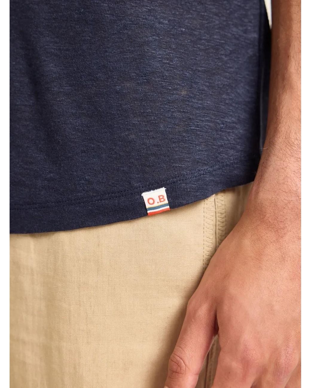 Orlebar Brown Black Ob Standard T Crew-Neck T-Shirt for men