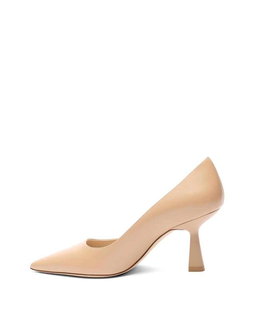 Stuart Weitzman Natural Pumps Mit Spitzer Kappe