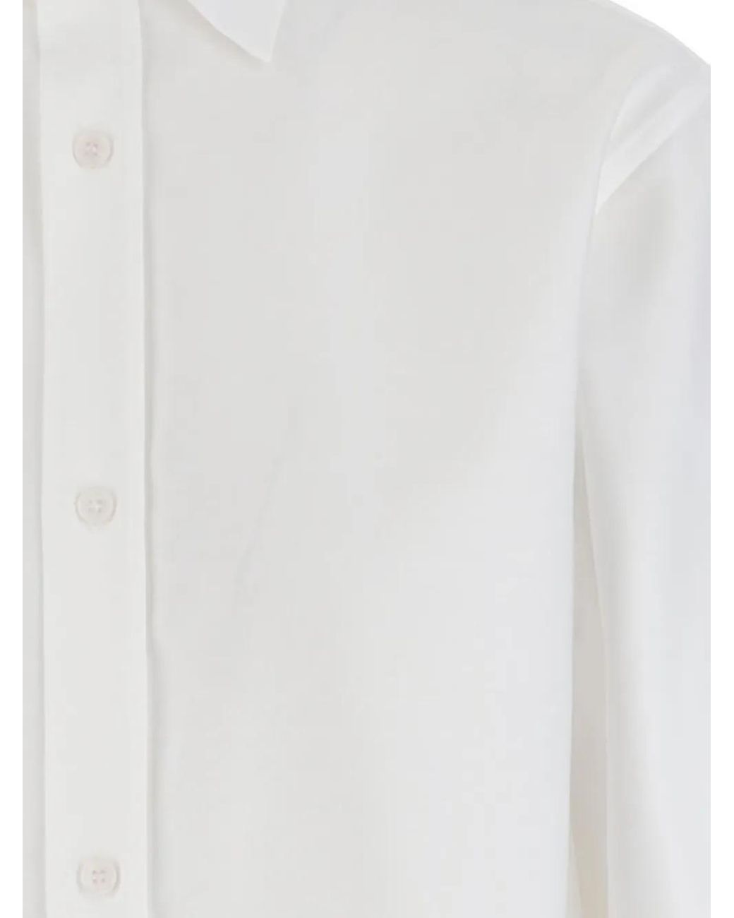 DARKPARK White Long-Sleeve Button-Down Shirt