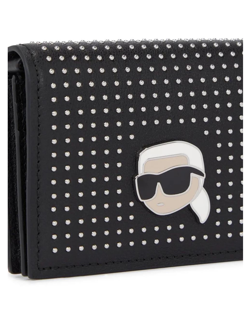 Karl Lagerfeld Black Ikon Crossbody Bag