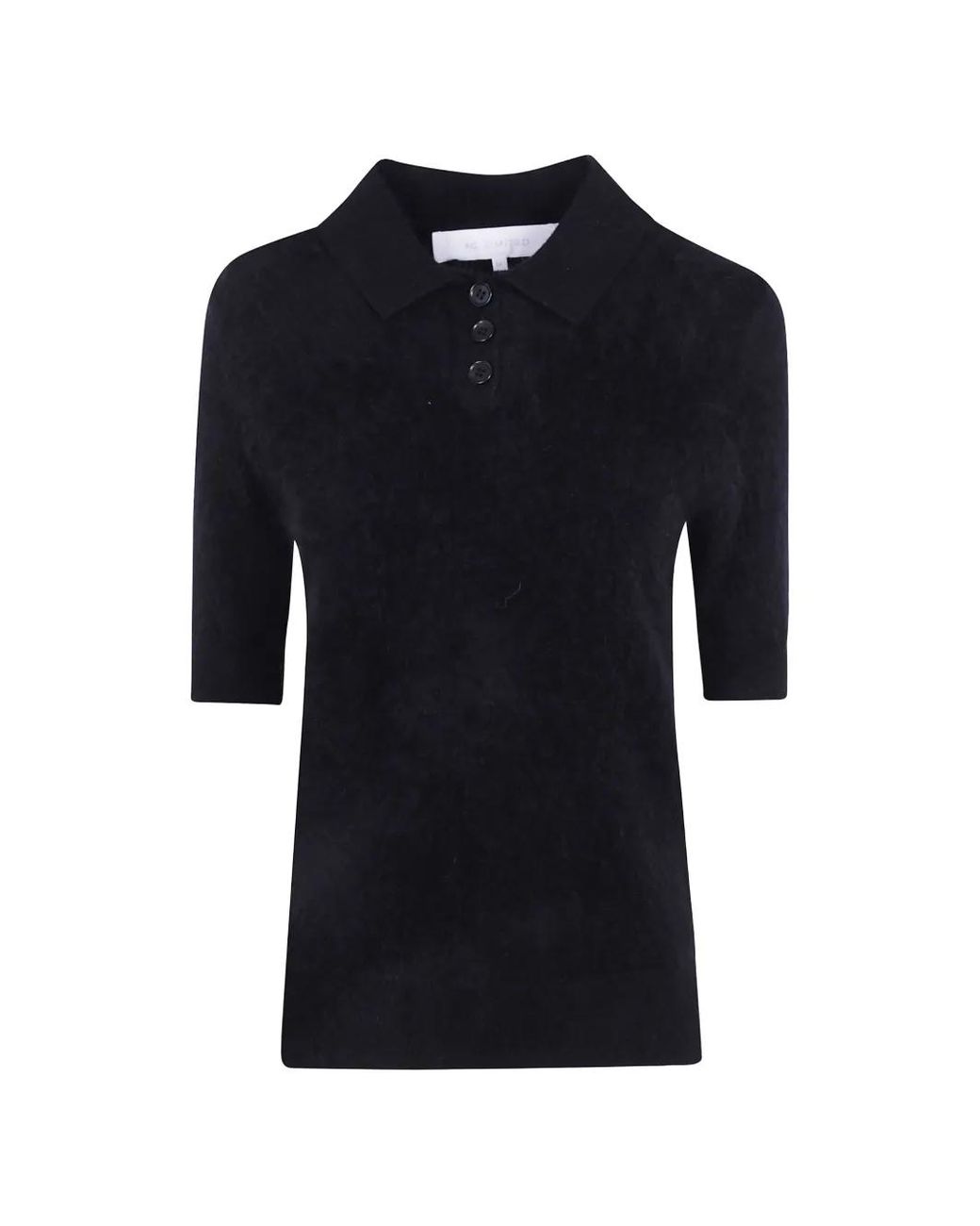 ABSOLUT CASHMERE Blue Cashmere Short-Sleeve Sweater