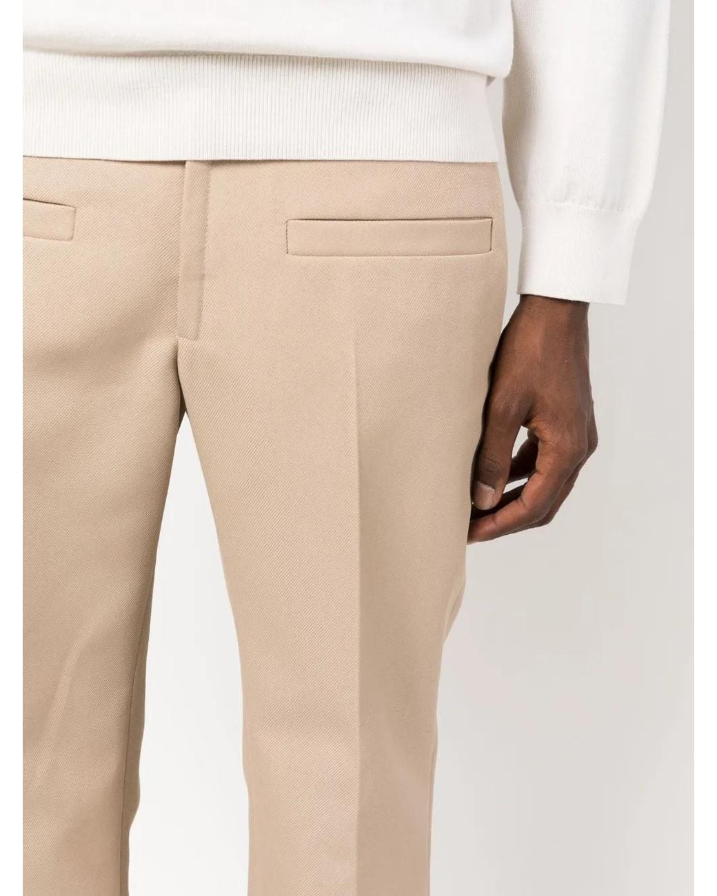 Courreges Natural Heritage Twill Trousers for men