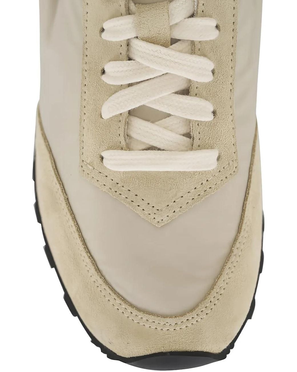 Le Monde Beryl White Slim Runner Sneakers