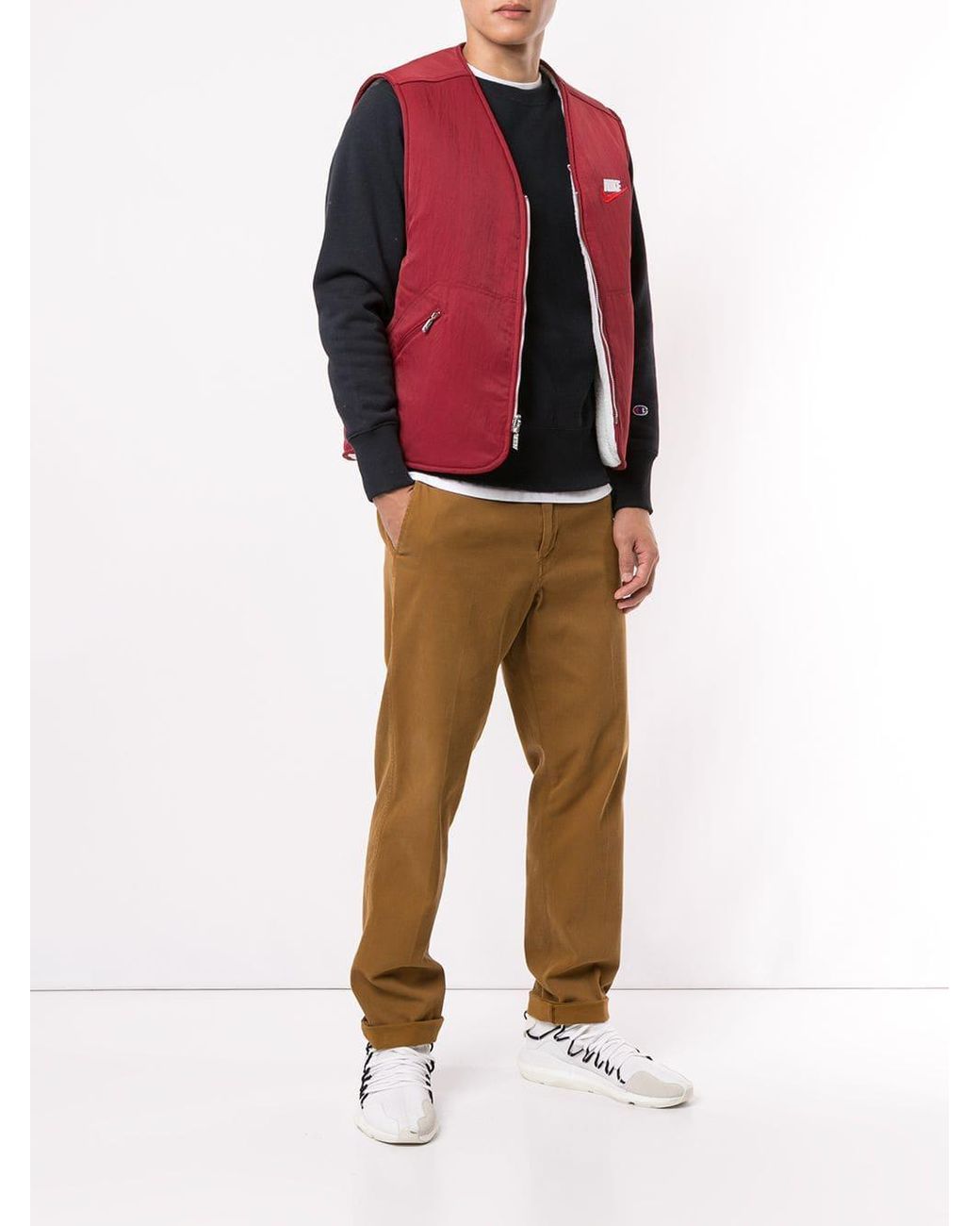 Supreme X Nike Reversible Sherpa Vest 