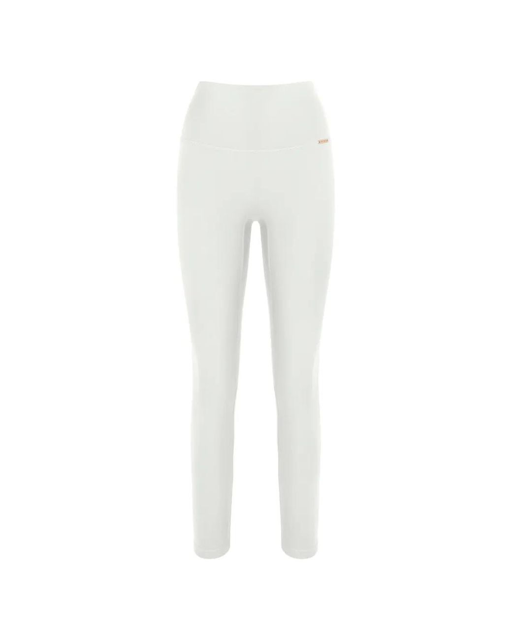 AMADAWEAR White Bonita High-Rise Leggings