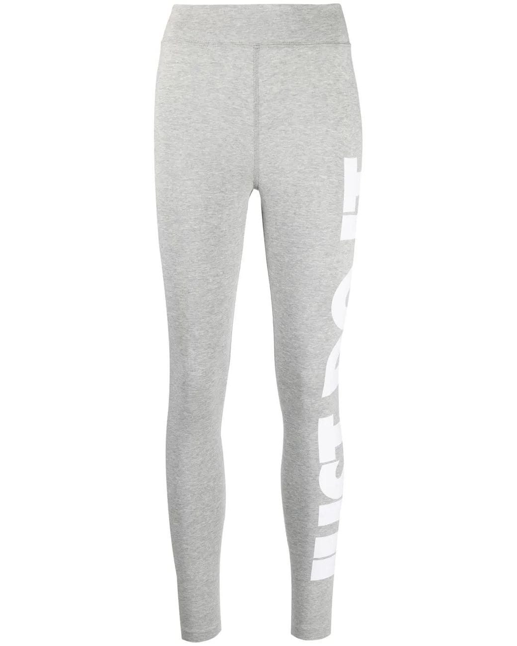 Nike Gray High-Rise Leggings