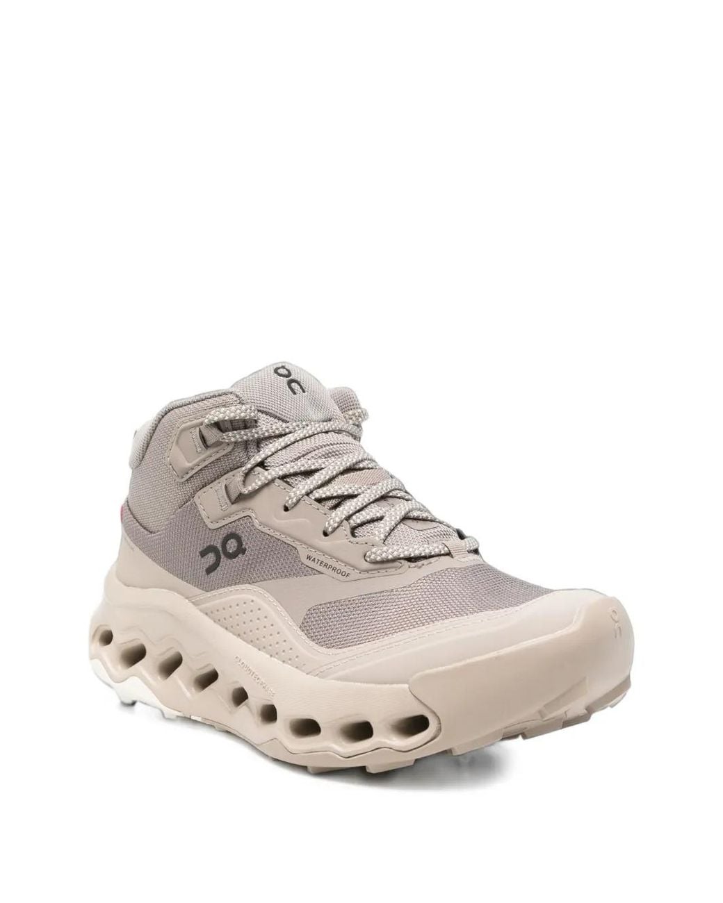 On Shoes White Cloudhoriz 2 Mid-Top Sneakers