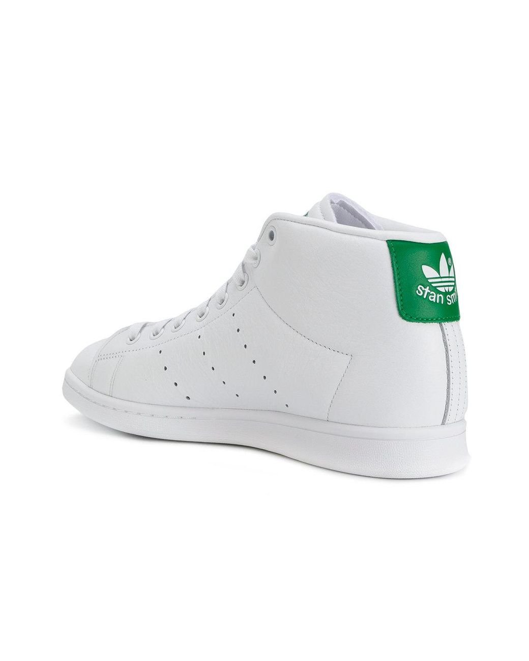 adidas Stan Smith Mid Sneakers in White for Men | Lyst Canada