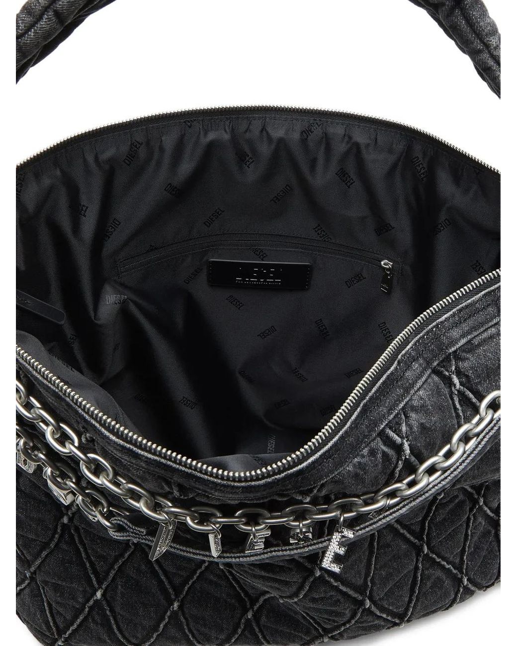 DIESEL X Hoshi Charm-D Shoulder Bag in Black | Lyst