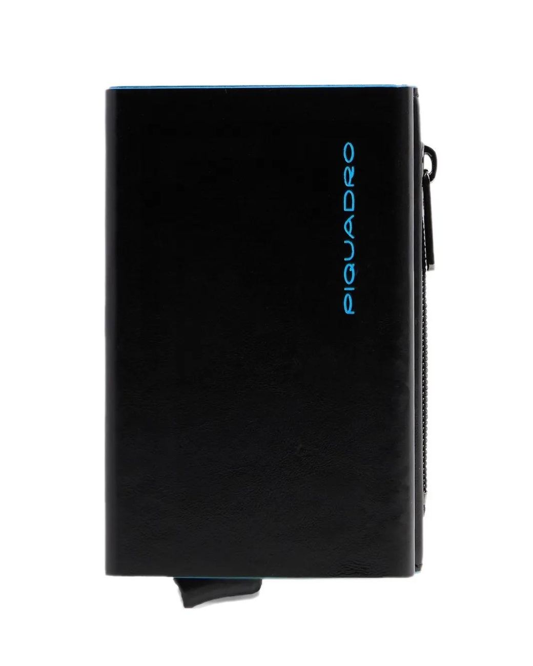 Piquadro Black Pop-Up Card Holder for men