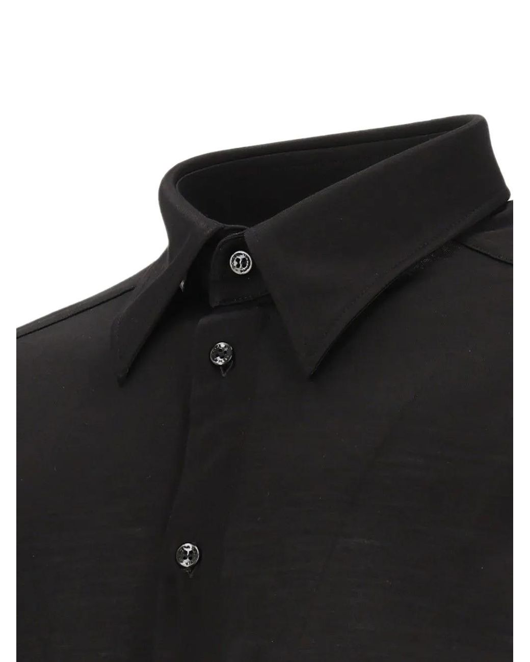 Dolce & Gabbana Black Chemise Martini En Jersey for men