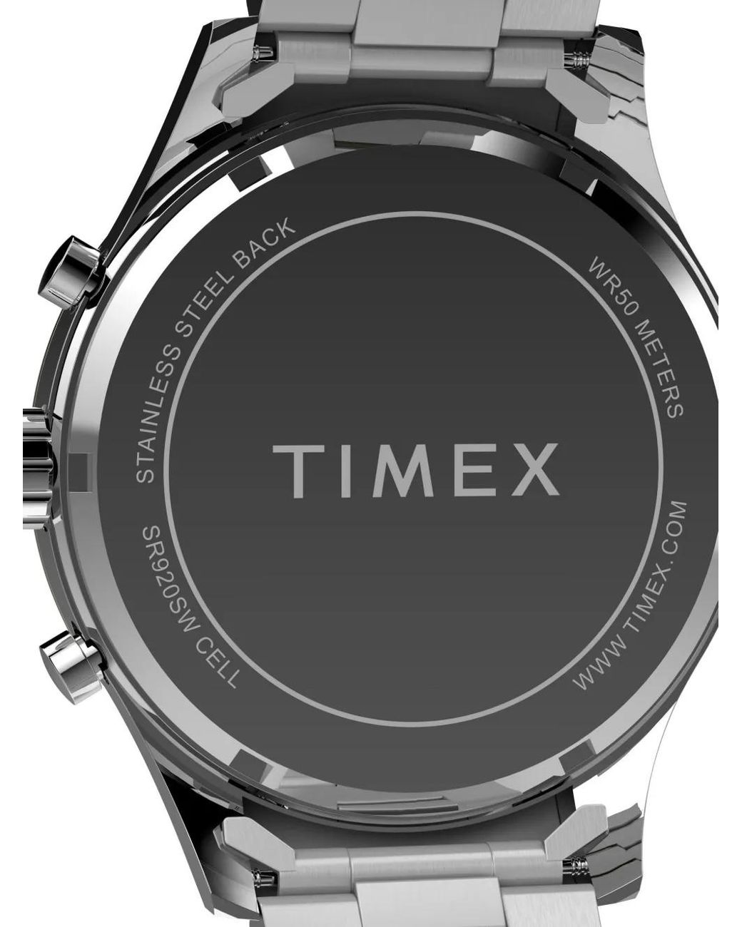 Timex Chronograph 43 Mm in het Blue voor heren