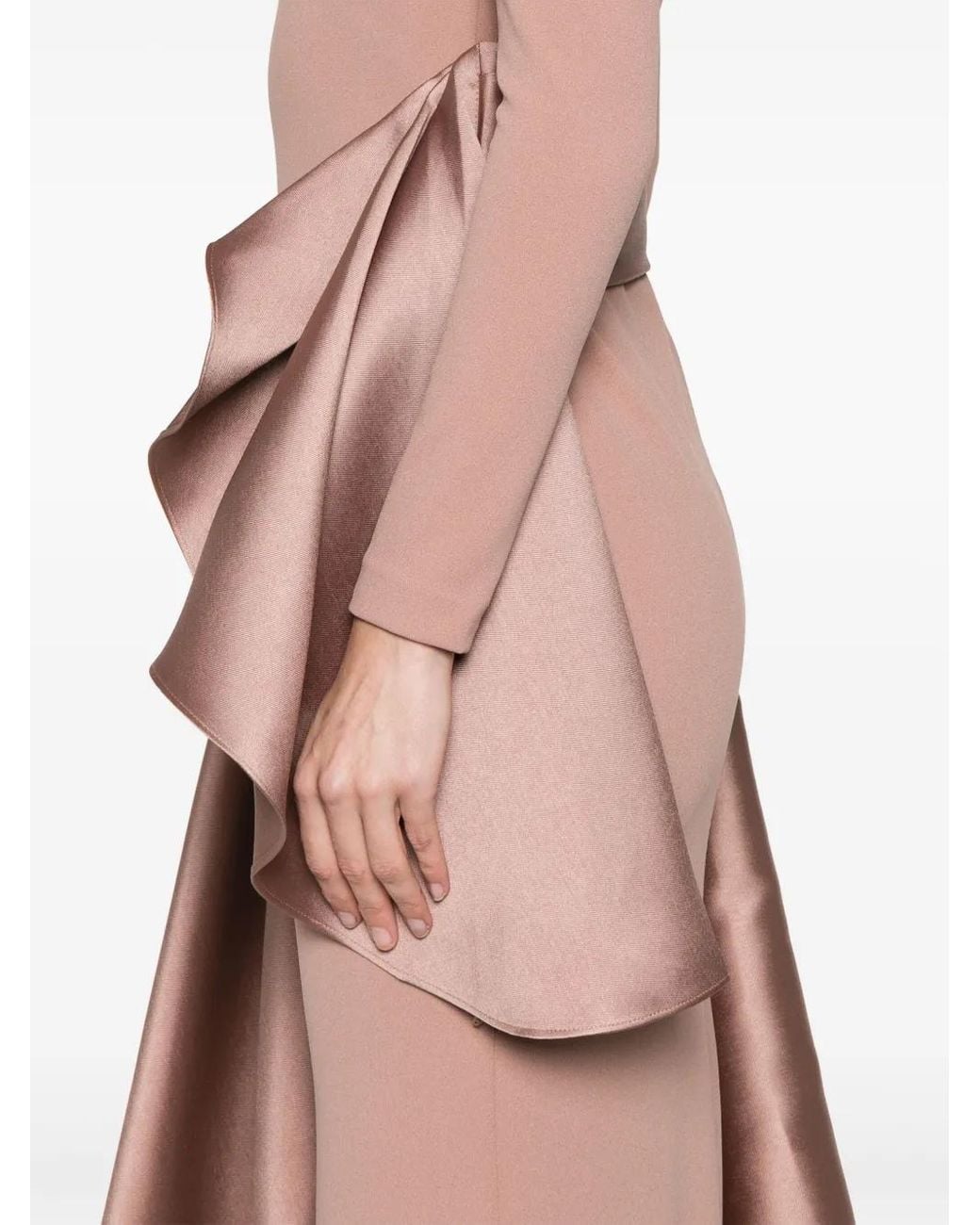 Solace London Pink The Kiana Maxi Dress