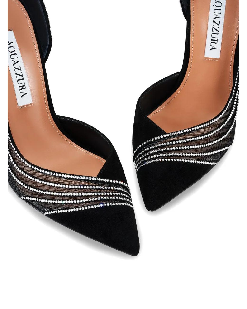 Aquazzura Black Dream Girl Pump 105