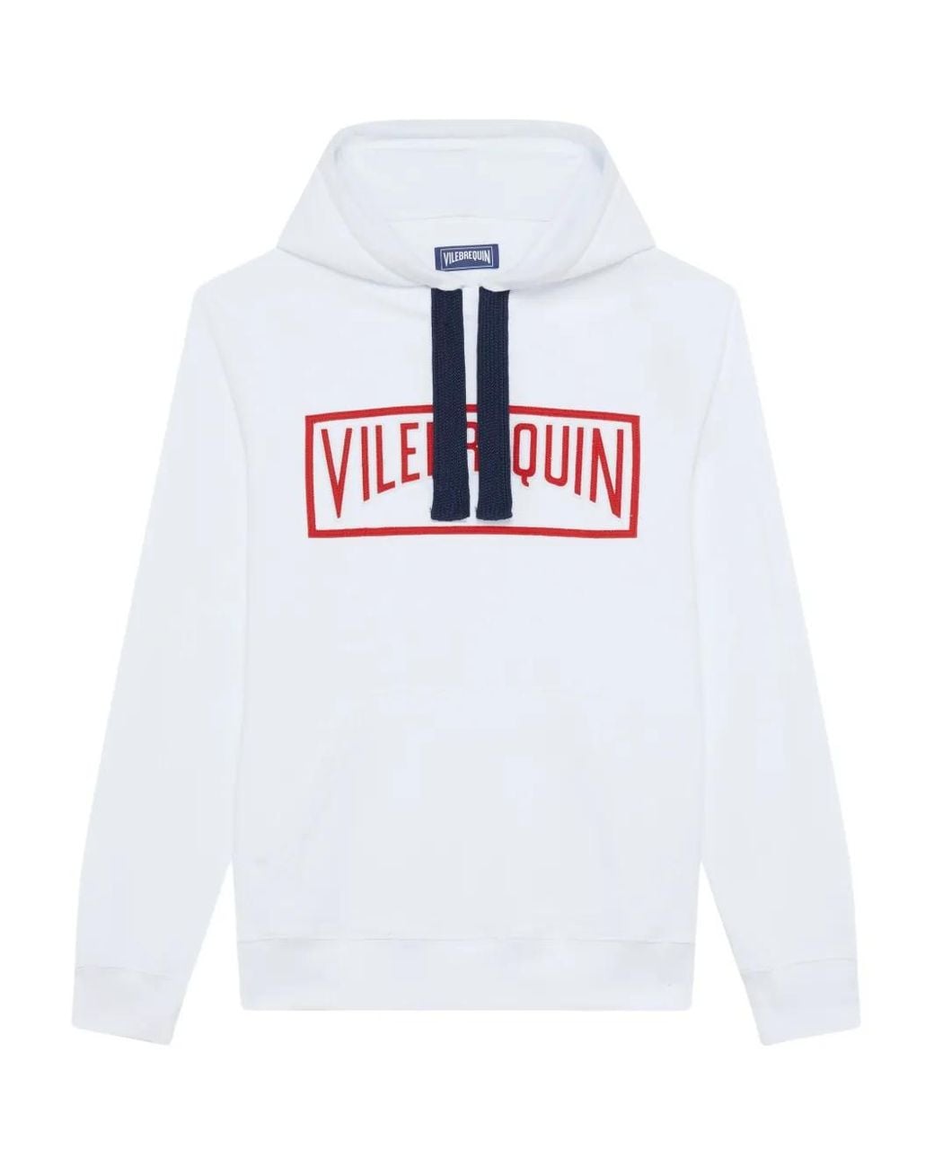 Vilebrequin White Hooded Sweatshirt for men