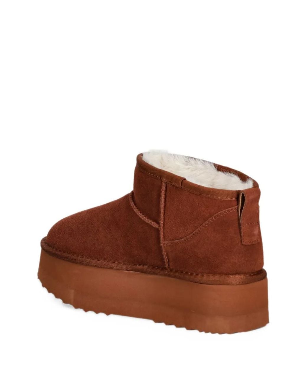 Liu Jo Brown Ankle Boots Warm Platform