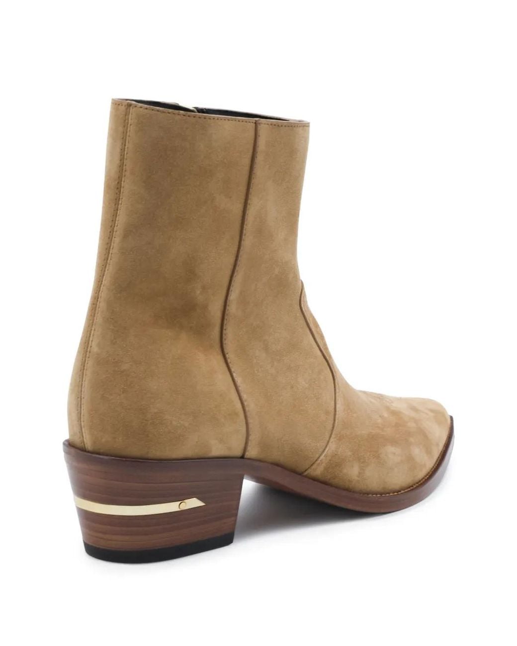 Amiri Brown Suede Ryder Boots for men