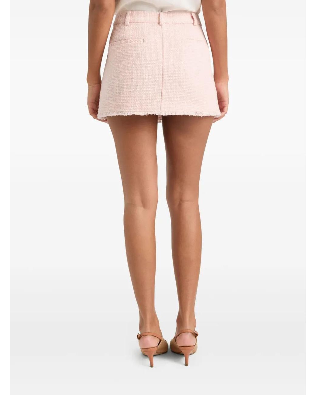 Cinq À Sept Pink Kalina Mini Skirt