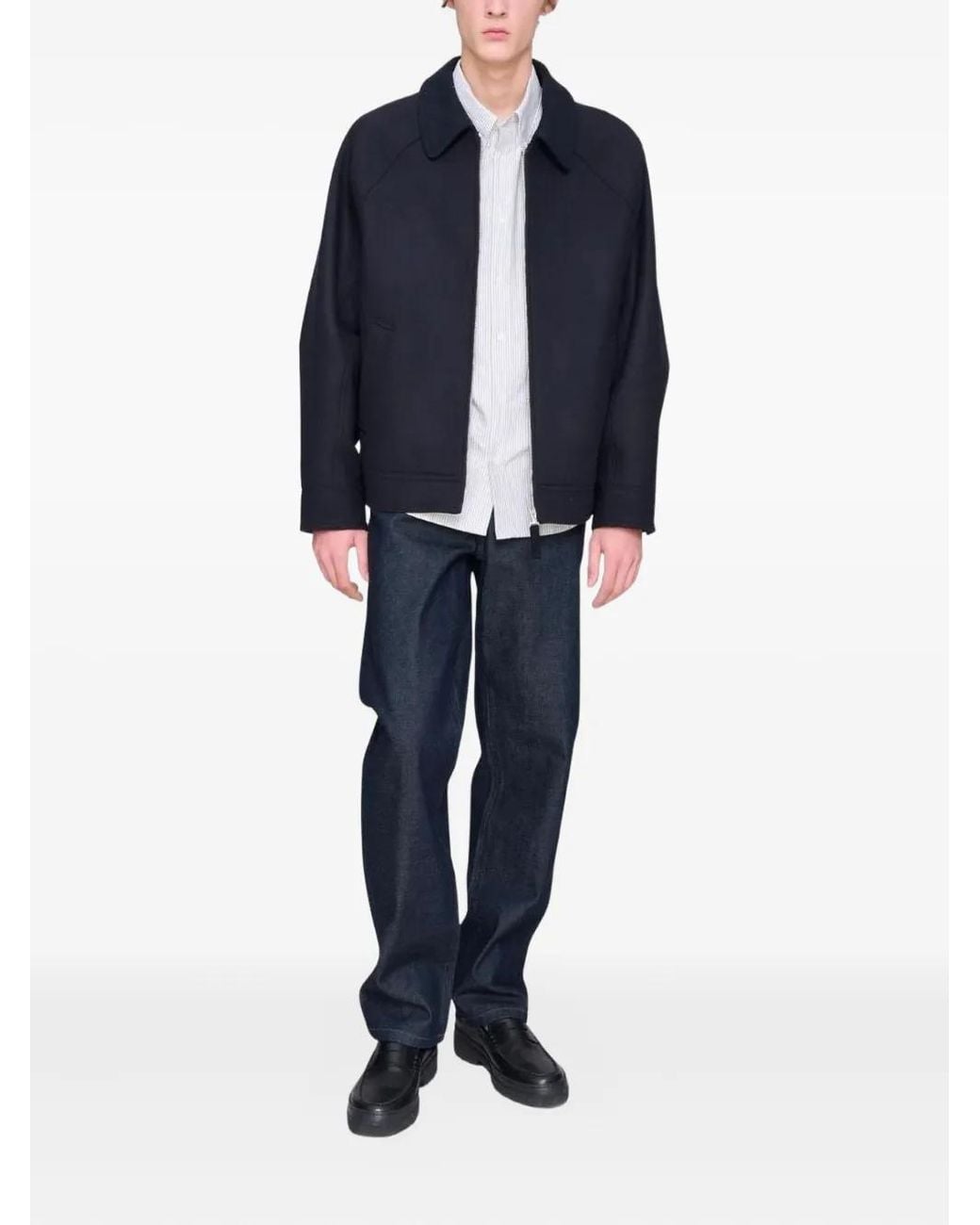 A.P.C. Blue Chase Jacket for men