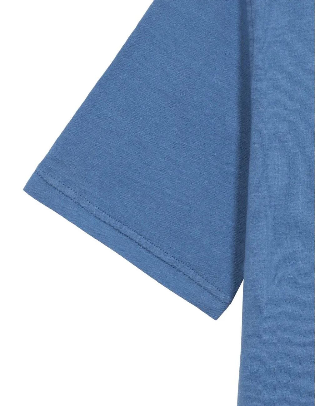 Fortela Blue Maverick Short-Sleeve Polo Shirt for men