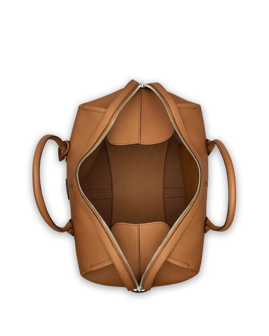 Tod's Brown Sac Fourre-Tout Grainé À Patch Logo for men