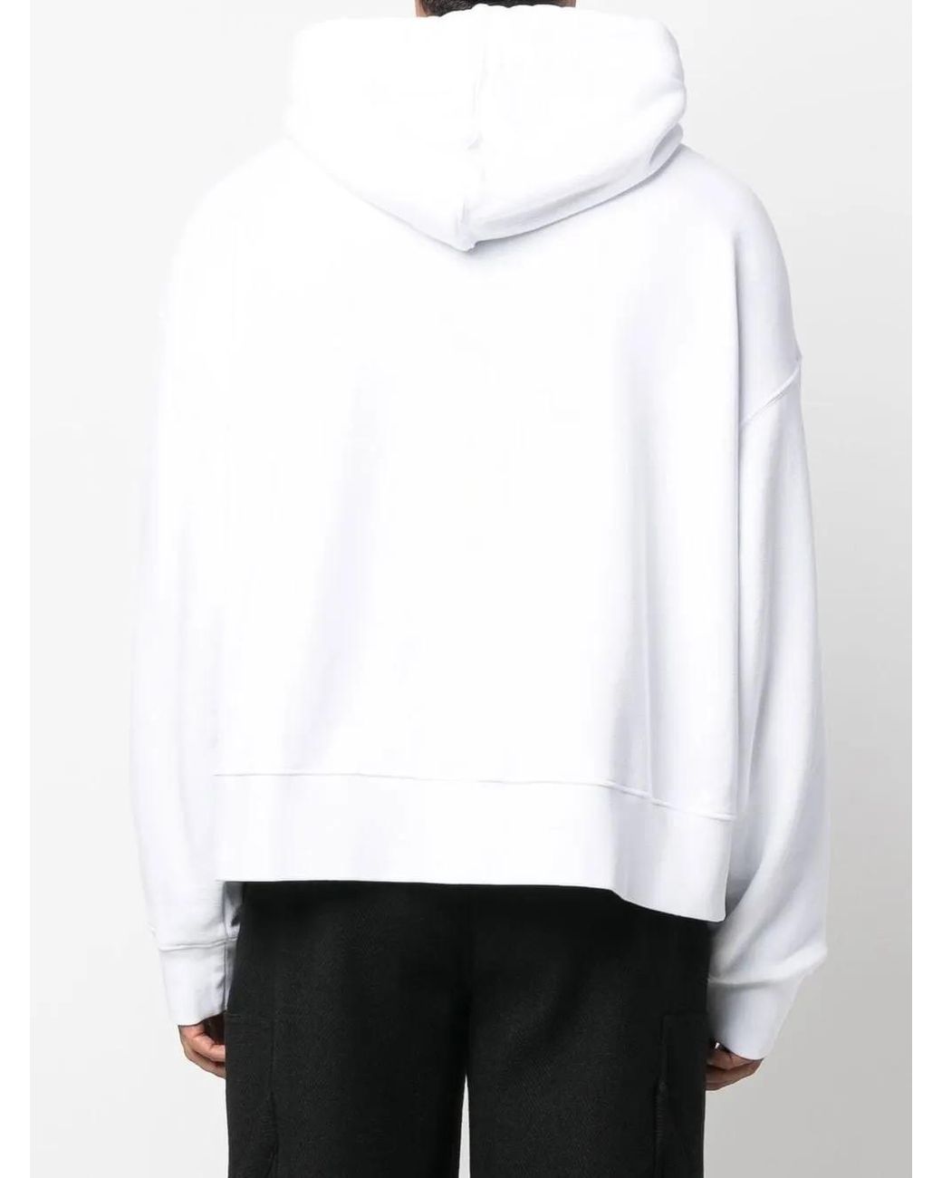 Palm Angels White X Sims Photograph-print Hoodie for men