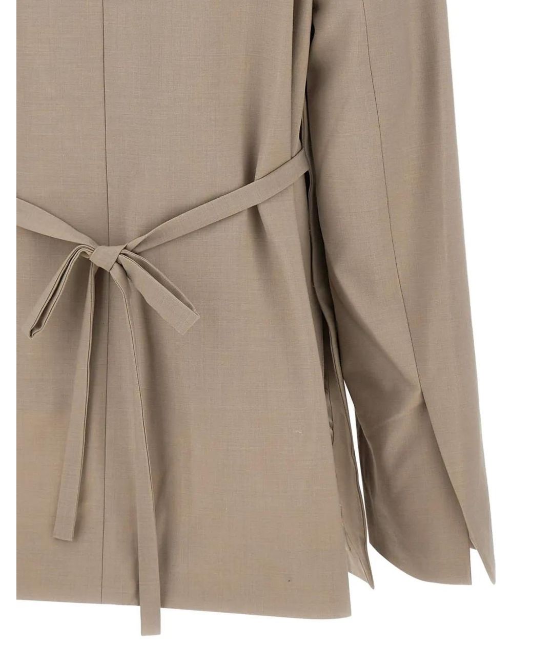 Herskind Natural Single-Button Blazer