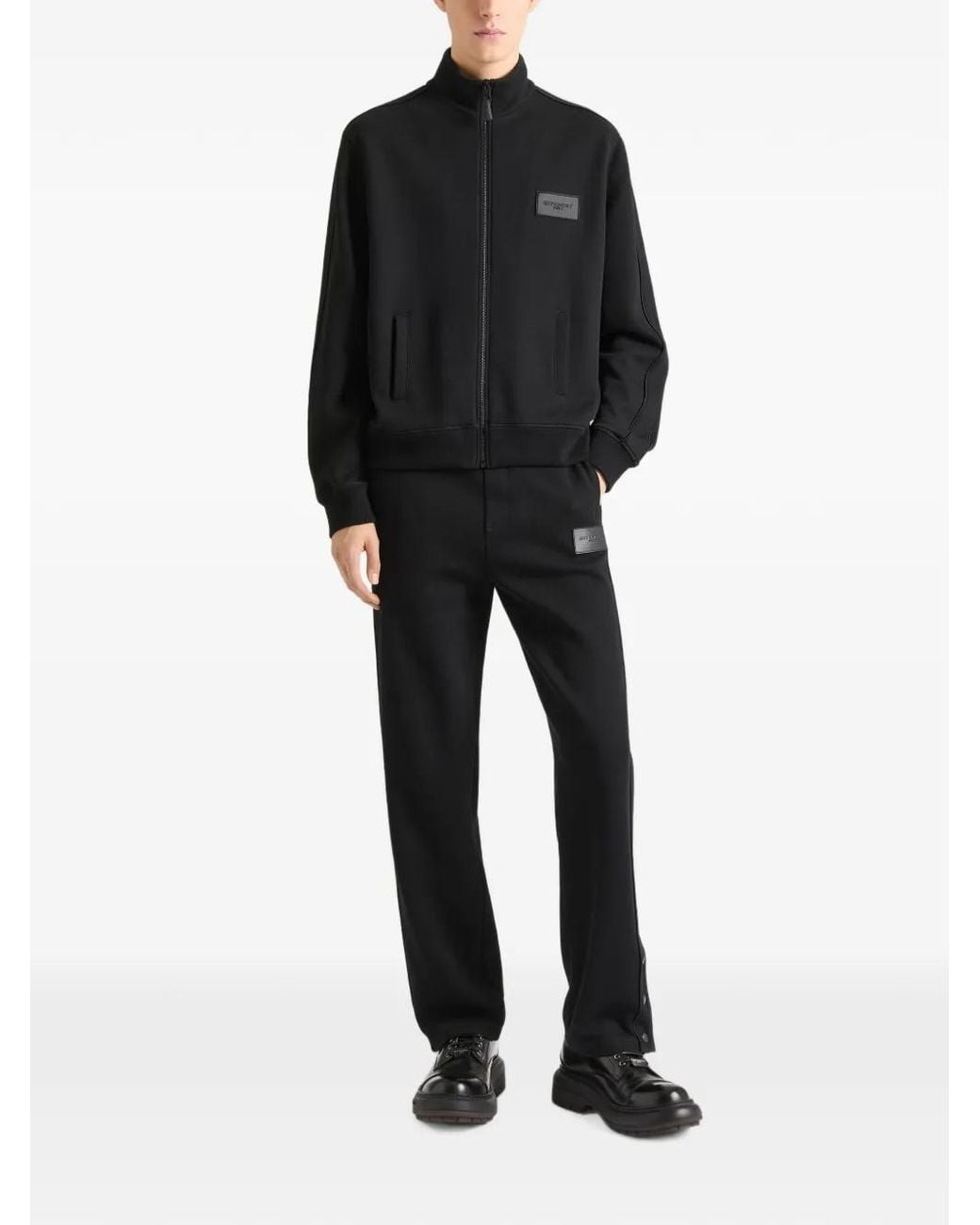 Givenchy Black Zipped Sweatshirt for men