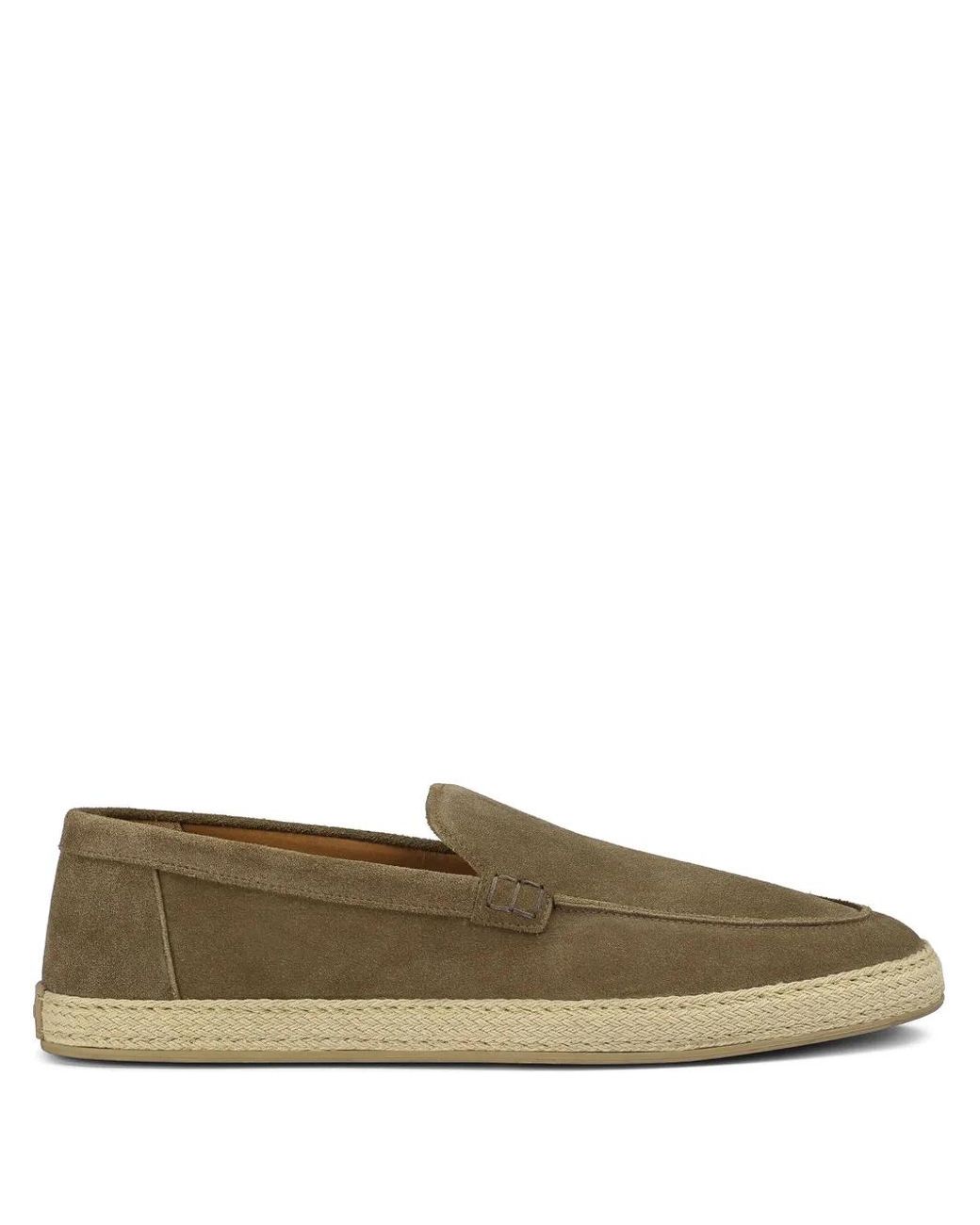 Doucal's Green Suede Espadrilles for men