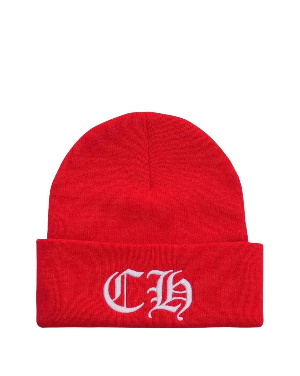 Chrome Hearts Embroidered Logo Beanie for men