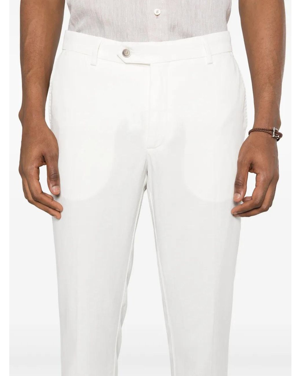 Pantalon À Patch Logo Hackett pour homme en coloris White