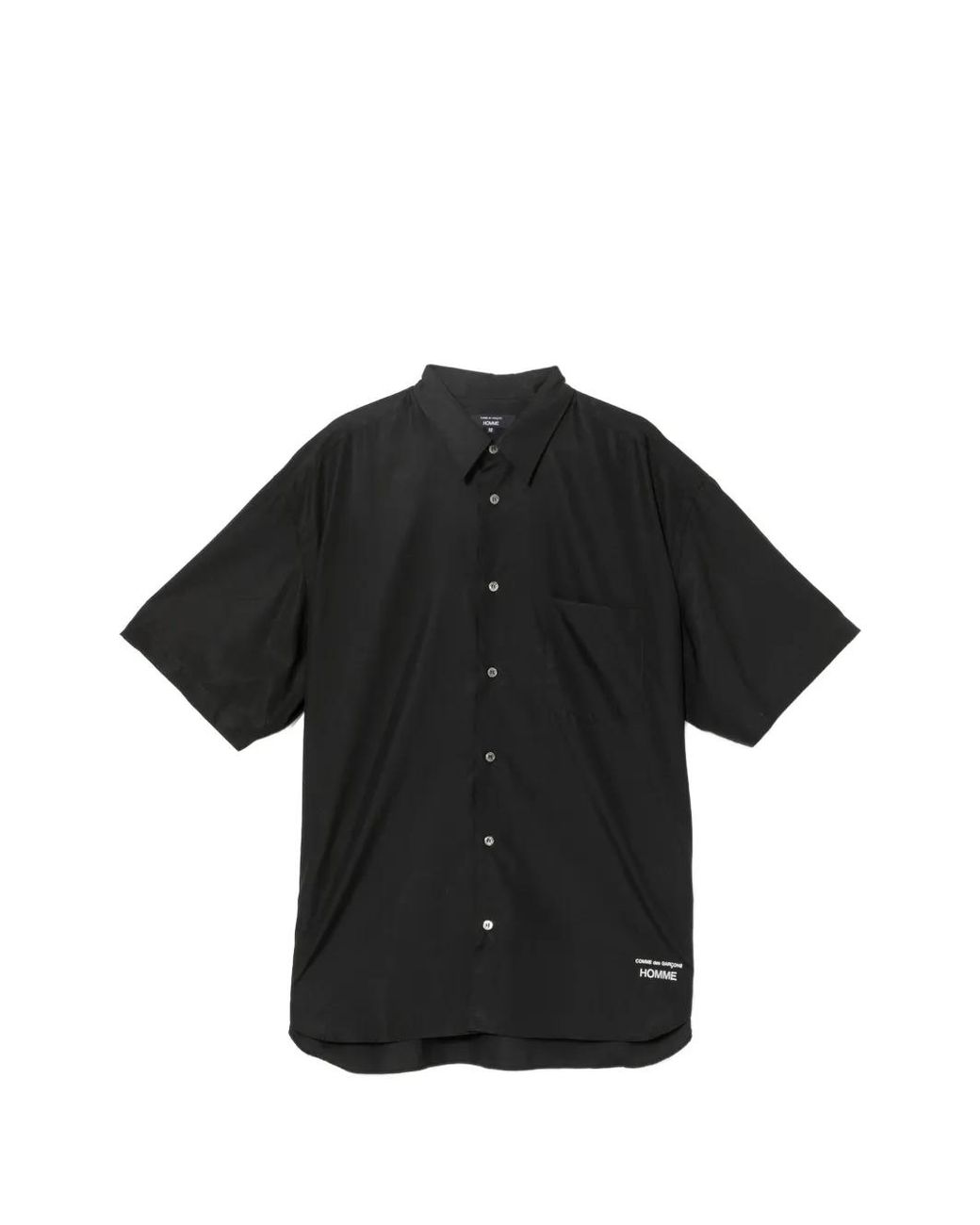 Comme des Garçons Black Logo-Embroidered Shirt for men