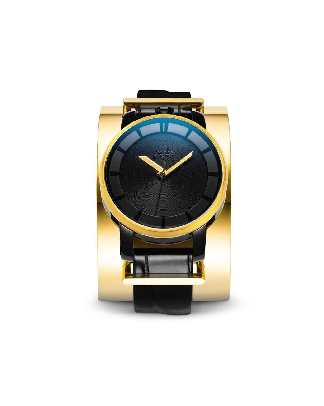 Fob Paris Black R360 Eclipse Cuff 36Mm