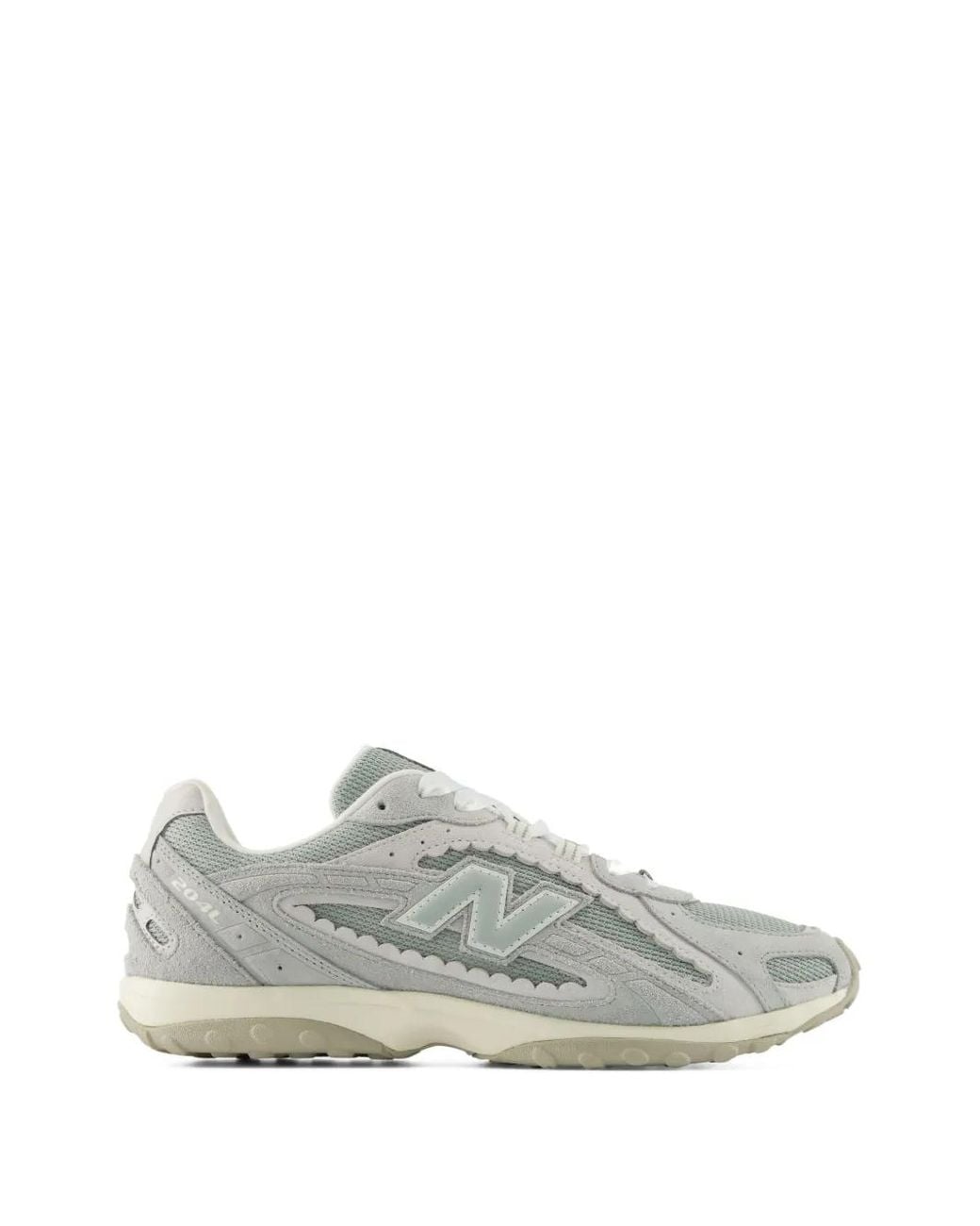 New Balance White 204L Mesh-Panel Sneakers