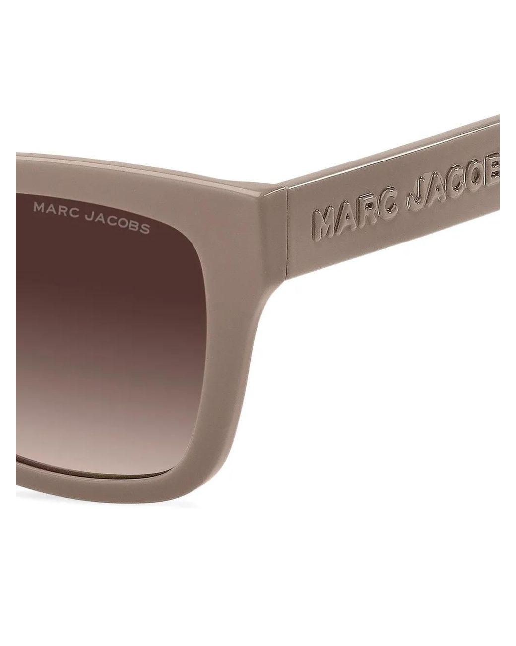 Marc Jacobs Brown Eckige Sonnenbrille