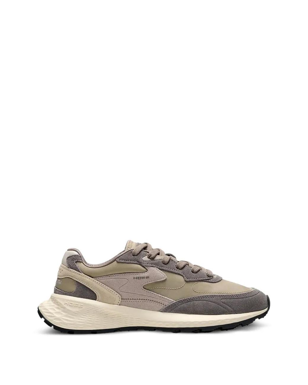 HOFF White City Panelled Lace-Up Sneakers for men