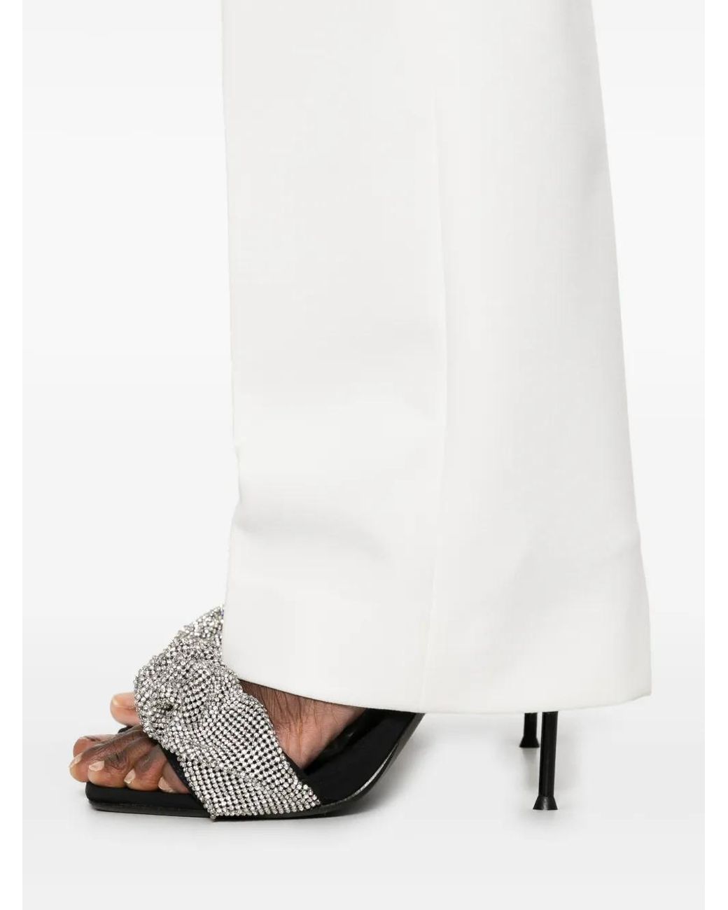 Pantalones De Vestir Nue de color White
