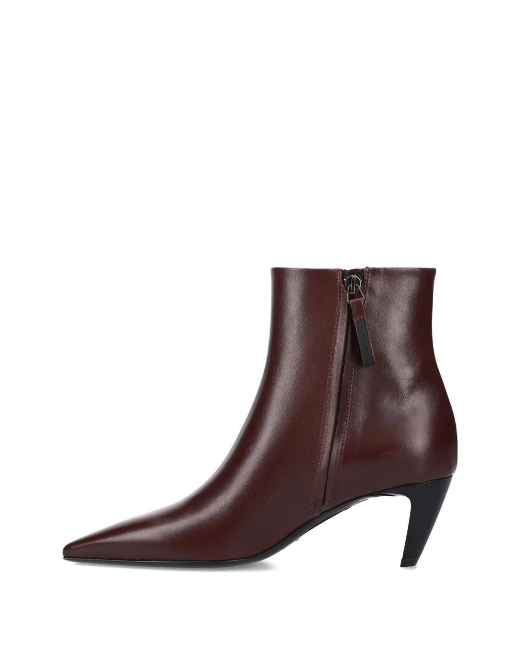 Premiata Brown Pointed Toe Heel Boots